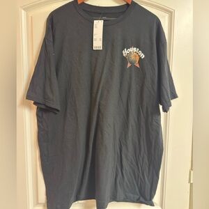 Urban Outfitters Houston Basketball Graphic Tee - Black